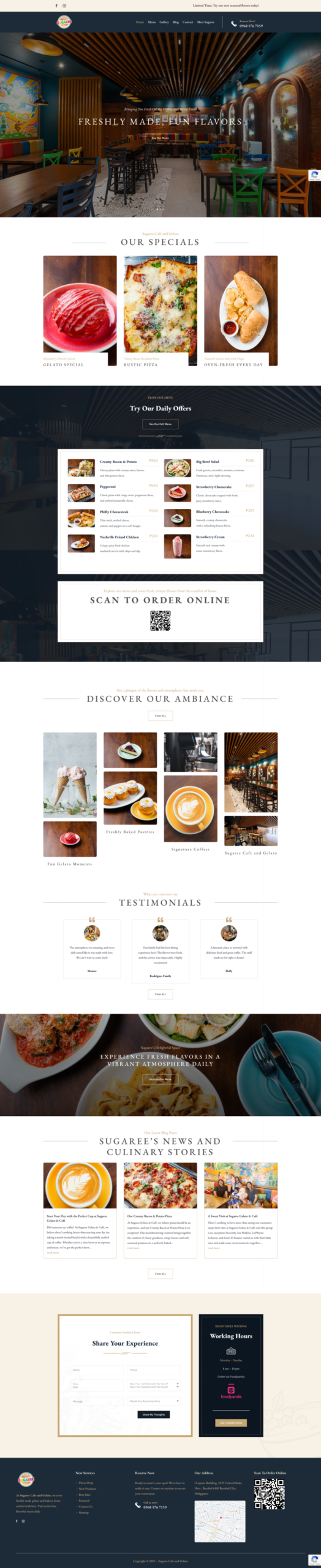 Sugaree Cafe and Gelato