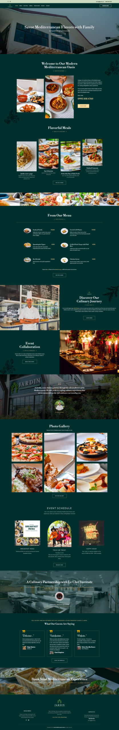 Jardin Mediterranean Restaurant